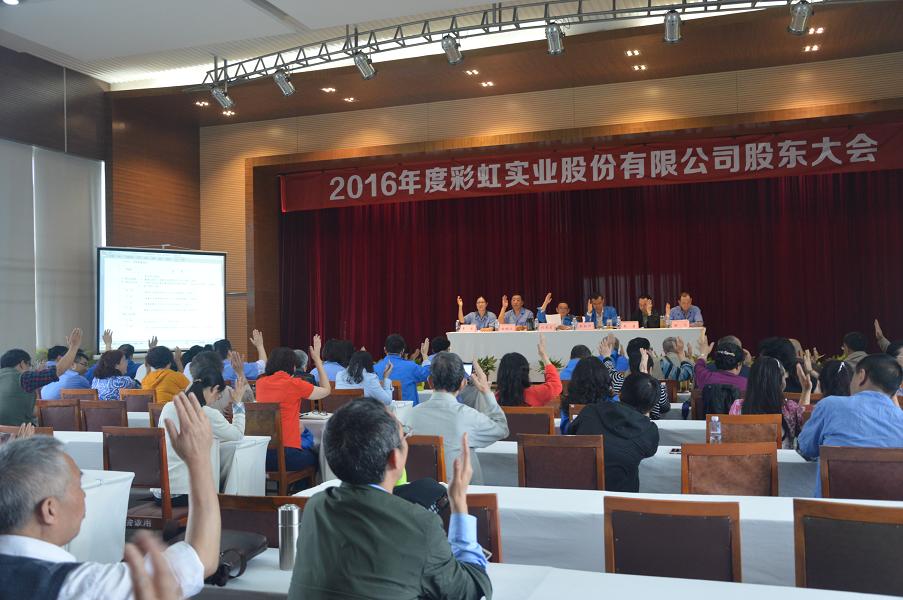 2016年度成都PG电子实业股份有限公司股东大会